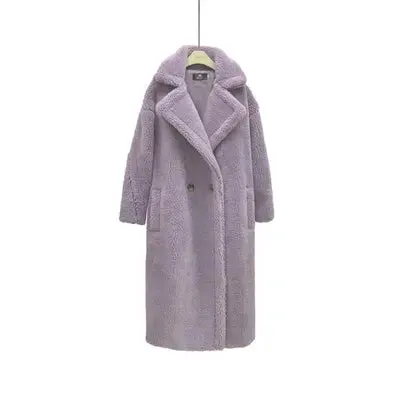 Ladies winter teddy coat  Women warm coat