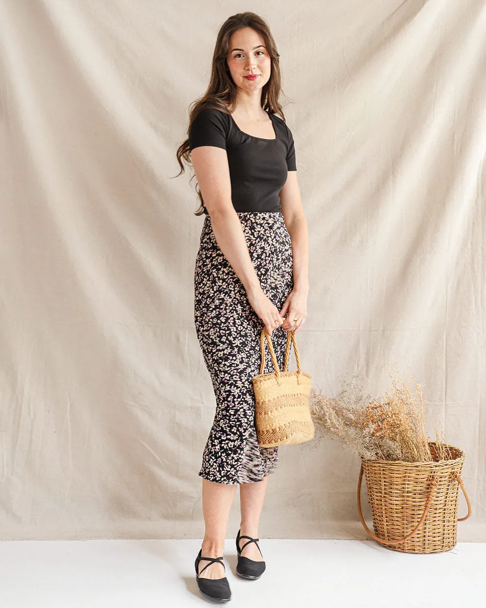 Lavandier Midi Skirt