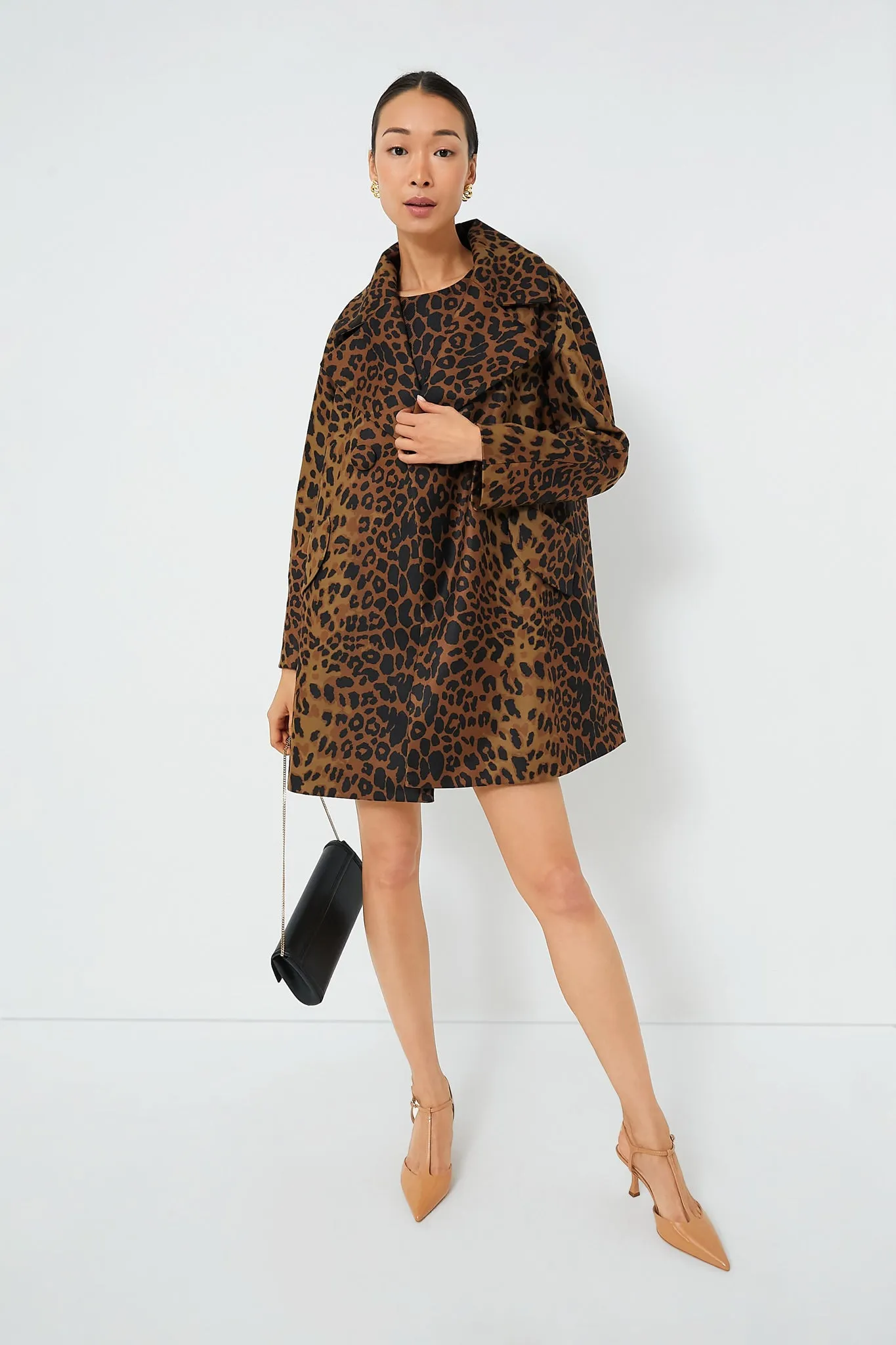 Leopard Harley Peacoat