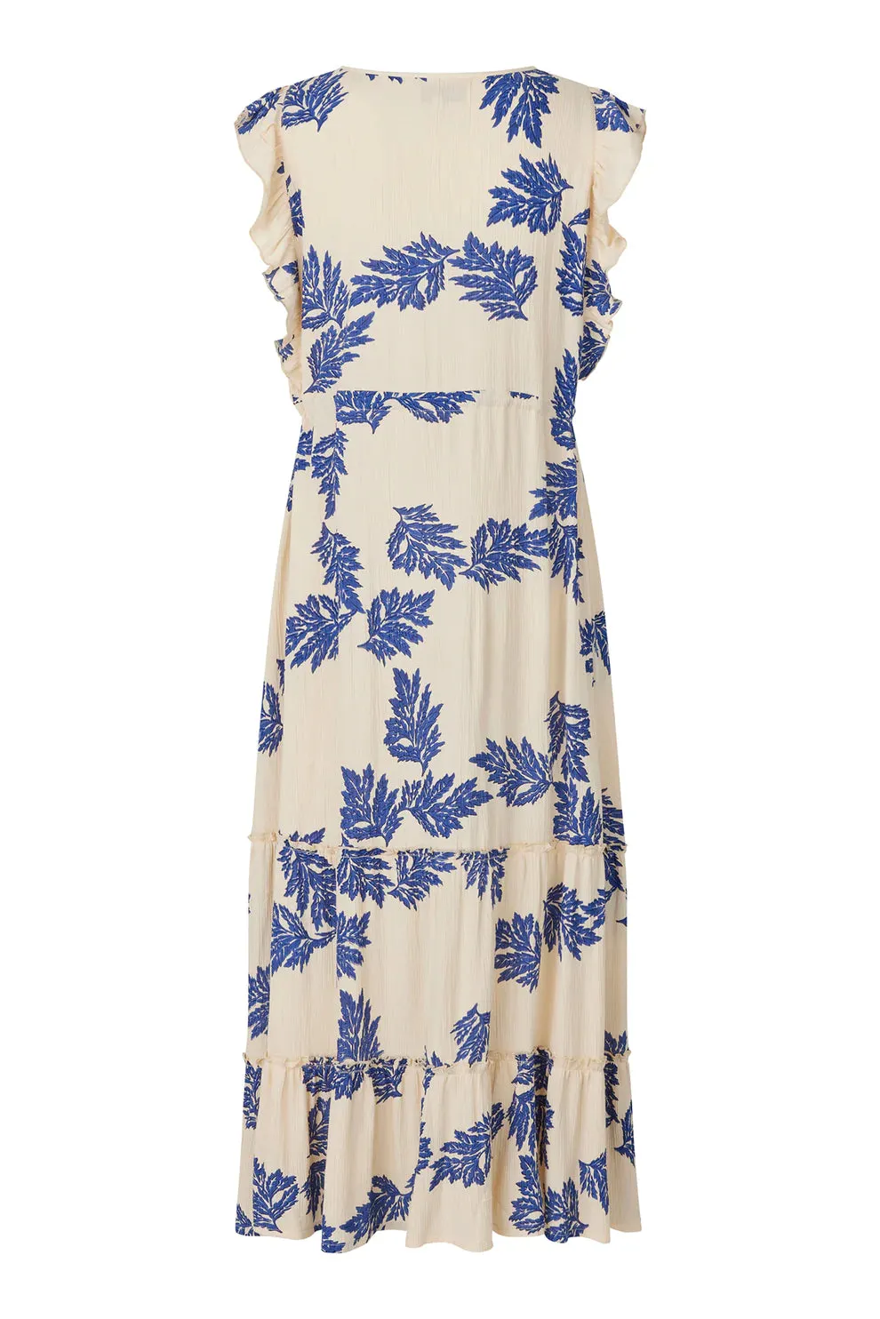 Lollys Laundry Flower Print Samo Midi Dress