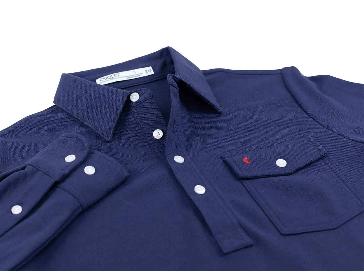 Long Sleeve Players Shirt - Peacoat