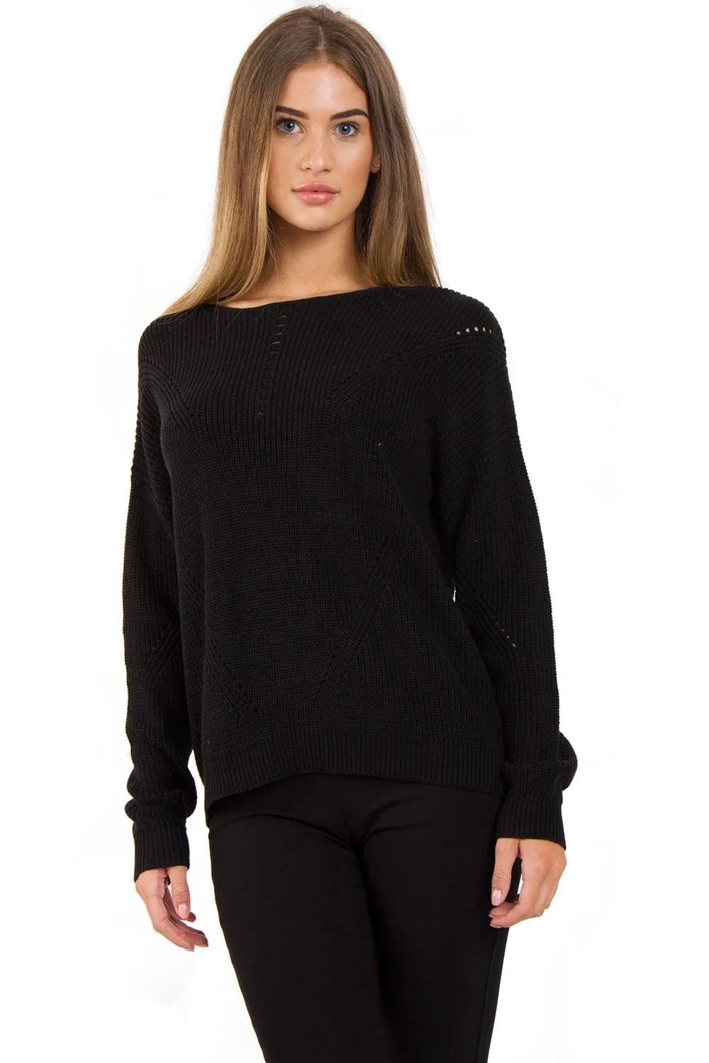 Longline Knit Jumper