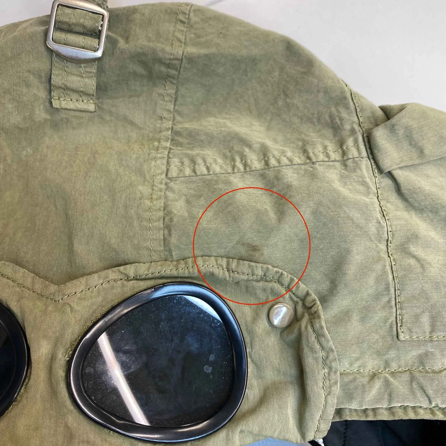 Men's 50 Fili Googles Jacket Khaki Size IT 50 / L