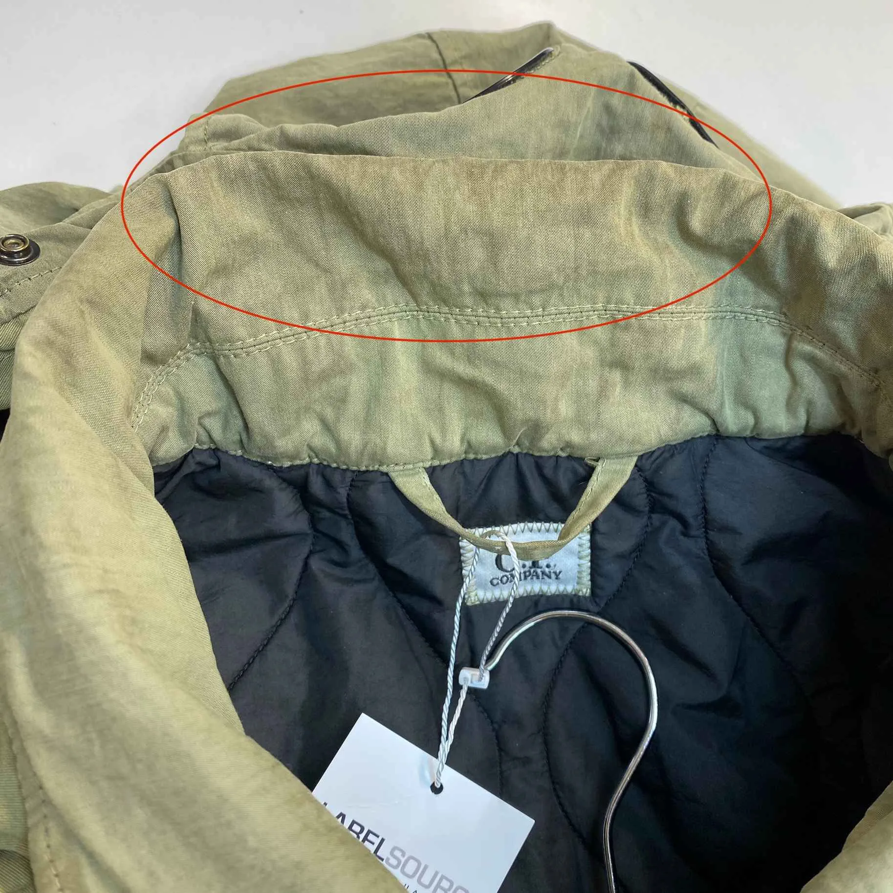 Men's 50 Fili Googles Jacket Khaki Size IT 50 / L