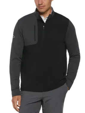 Mens Aquapel 1/2 Zip Base Layer Golf Pullover