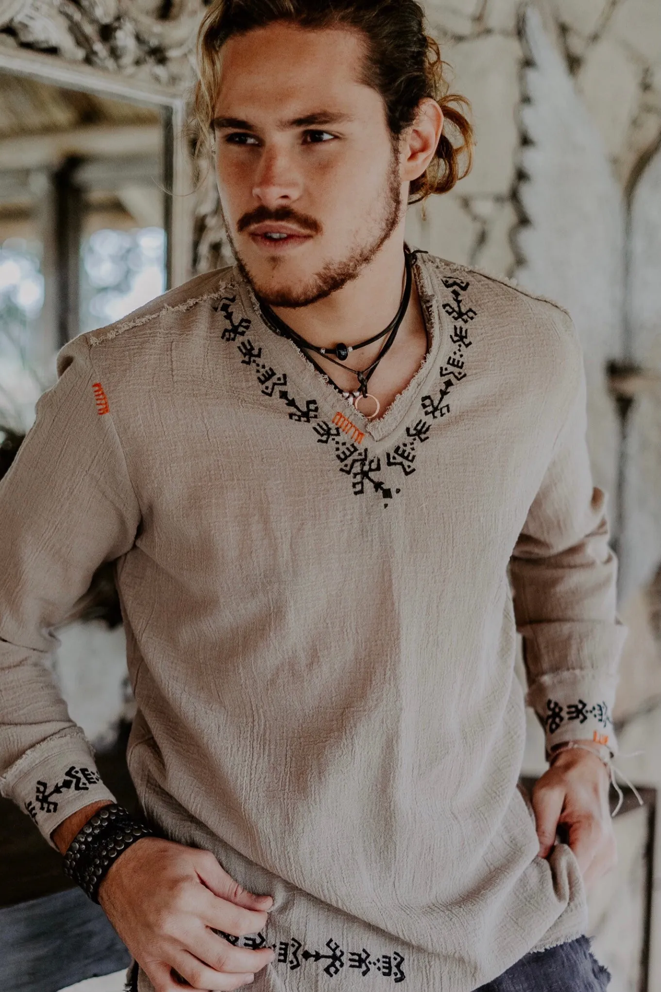 Mens Aztec Shirt