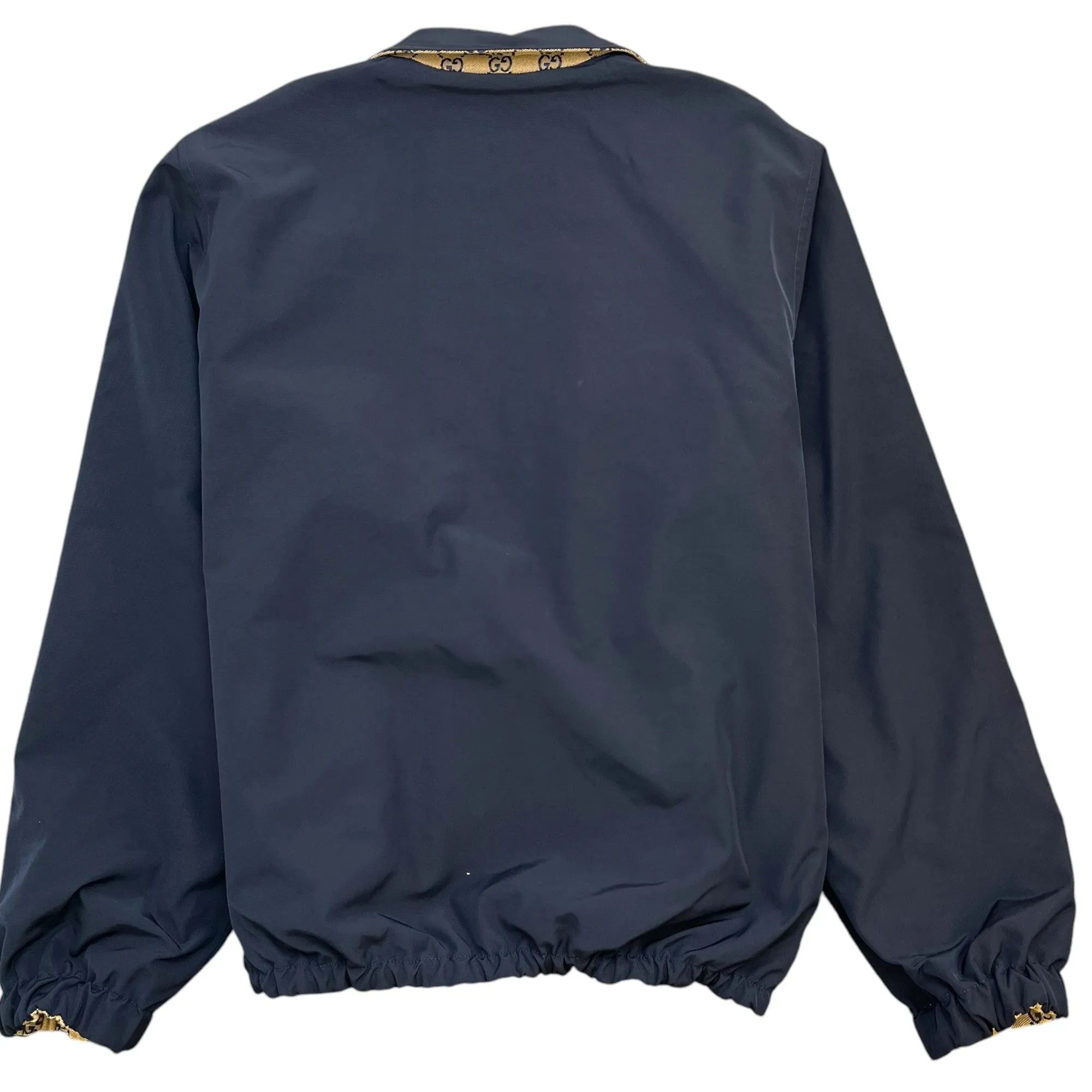 Men's Gg Supreme Reversible Jacket Navy Size IT 46 / S