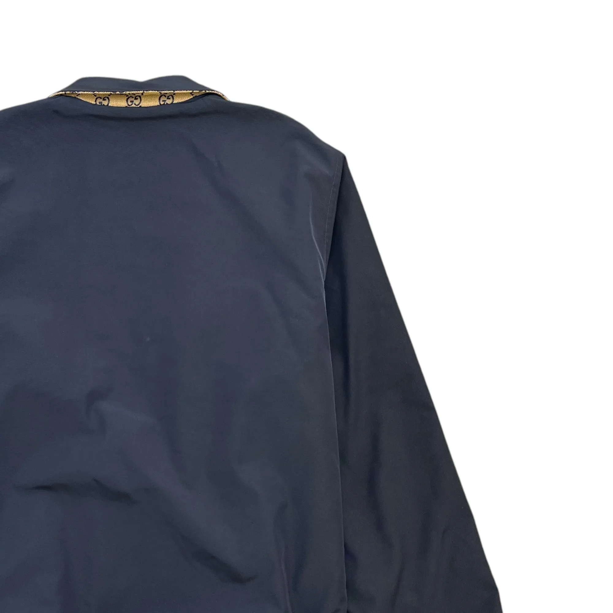 Men's Gg Supreme Reversible Jacket Navy Size IT 46 / S