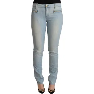 MILA SCHÖN Elegant Slim Fit Cotton Blend Jeans