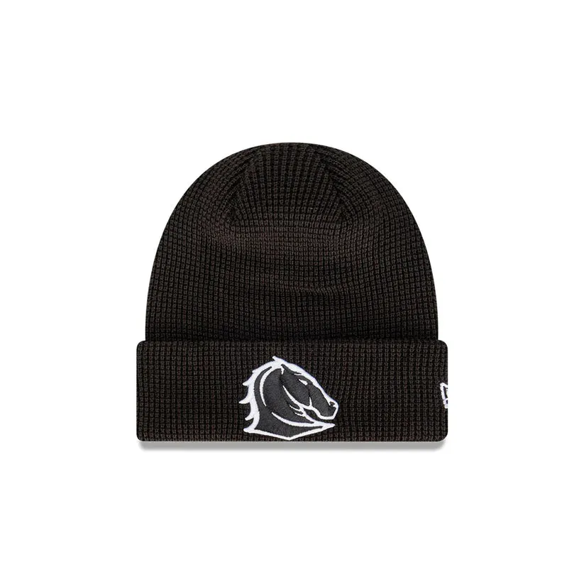 New Era 2024 Brisbane Broncos Waffle Knitted Beanie