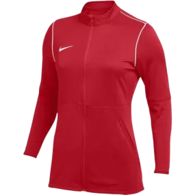 NIKE DRI-FIT PARK 20 TRACK JACKET - WOMEN - RED