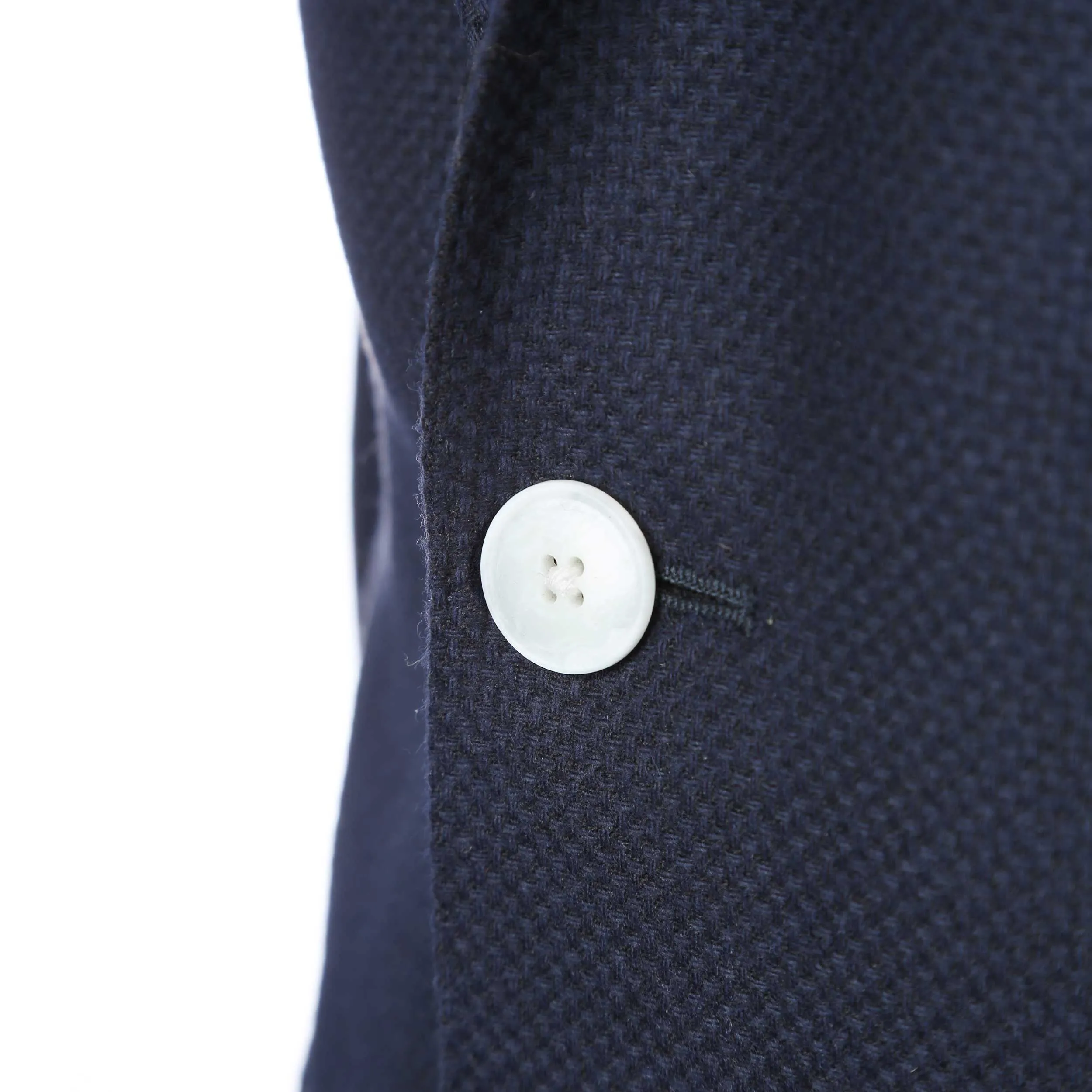 Norton Barrie Bespoke Jacket in Navy with White Buttons