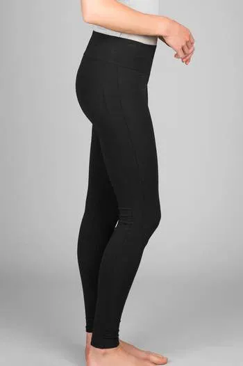 Pima Stretch Side Panel Legging