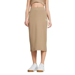 Puma Women's Classic Ribbed Midi Skirt