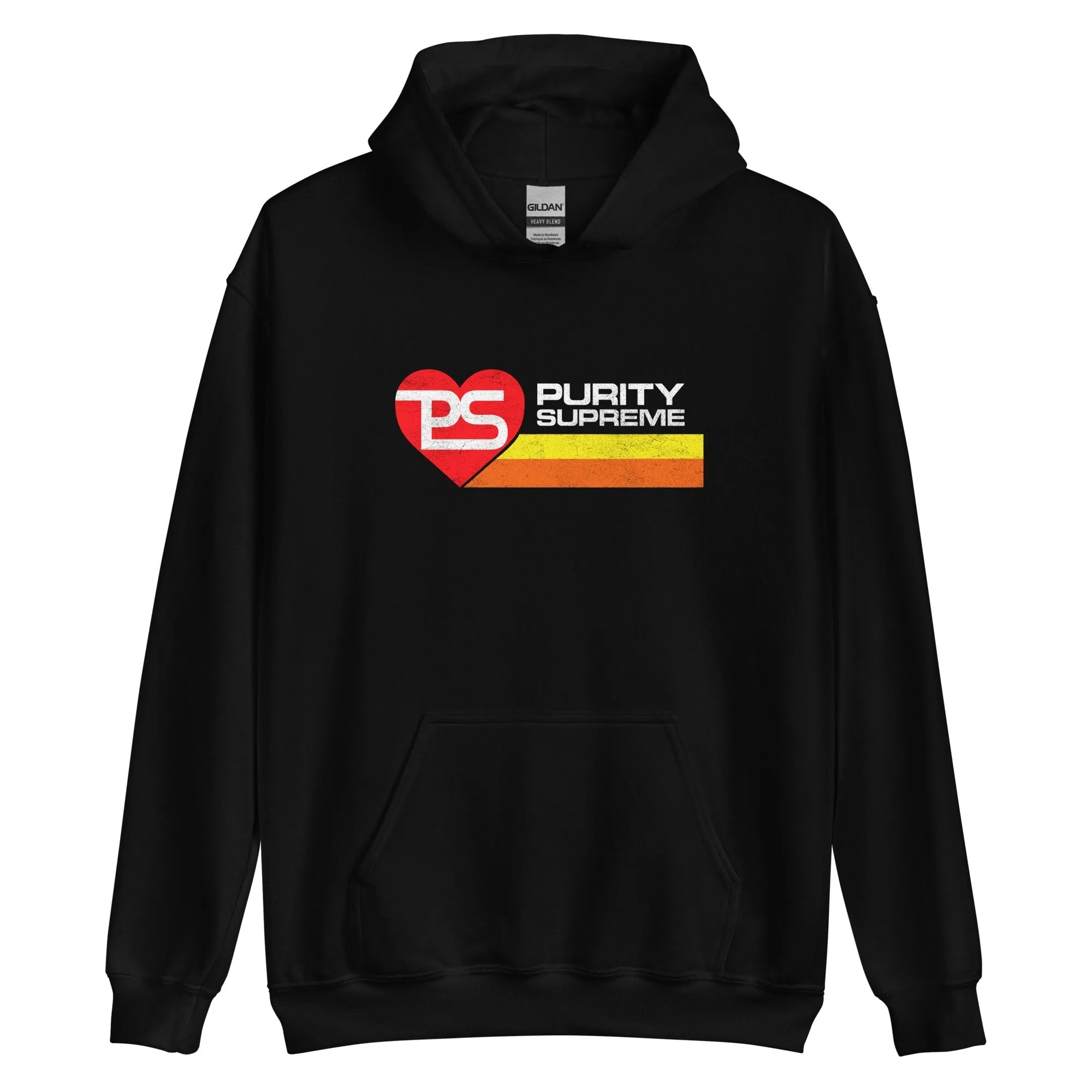 Purity Supreme Hoodie - Retro 1980s Old School Mens & Womens Sweatshirt