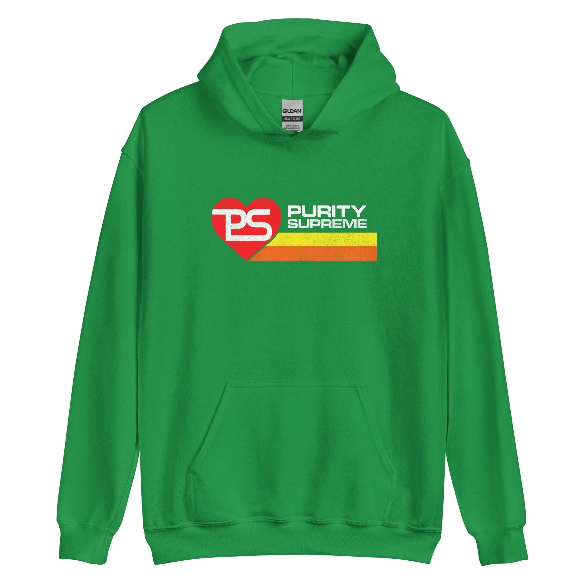 Purity Supreme Hoodie - Retro 1980s Old School Mens & Womens Sweatshirt