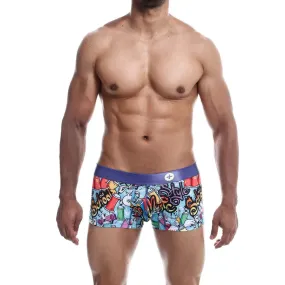 Sexy Multi-colored Male Boxer with Elastic Waistline