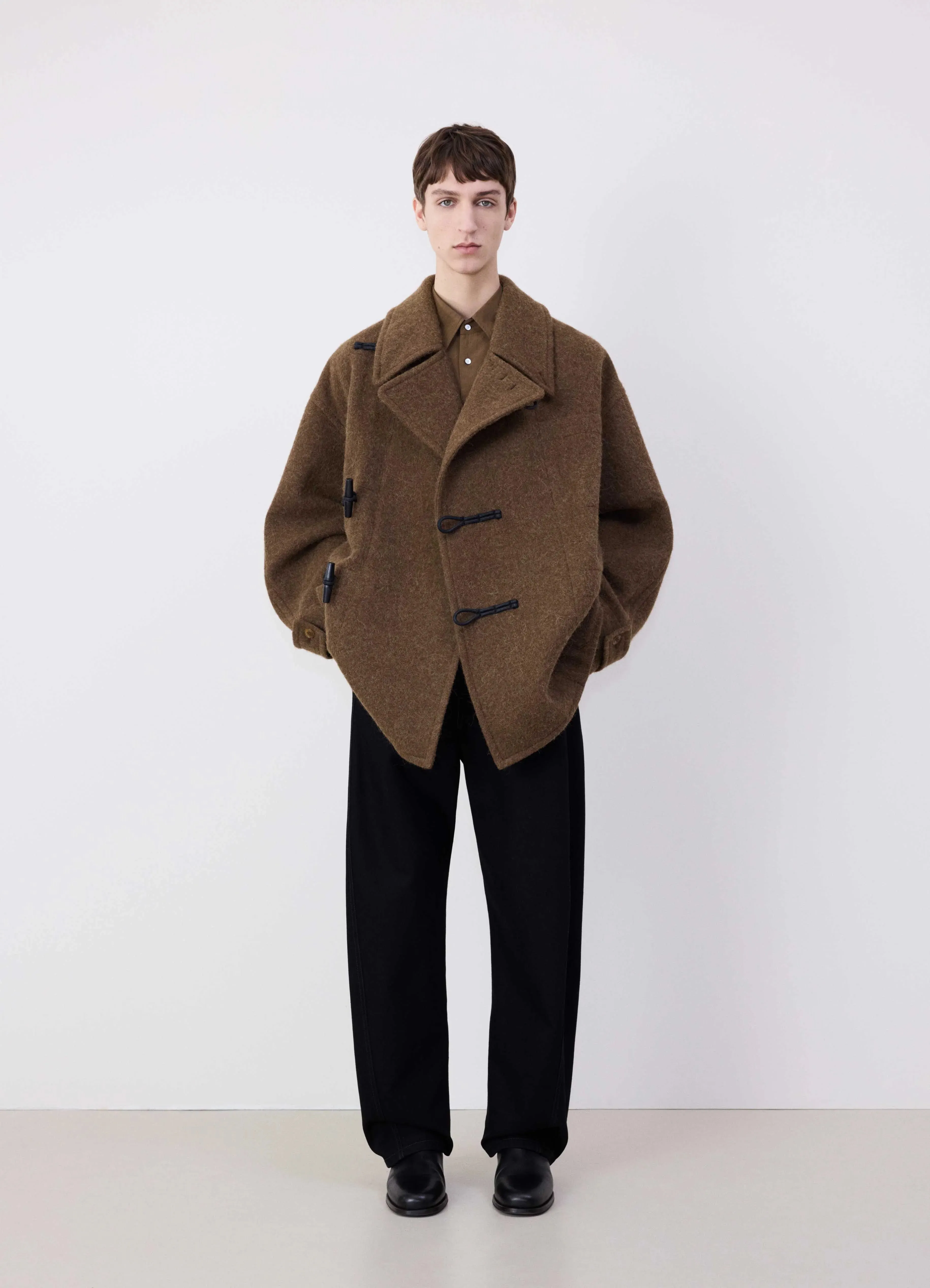 SHORT DUFFLE COAT