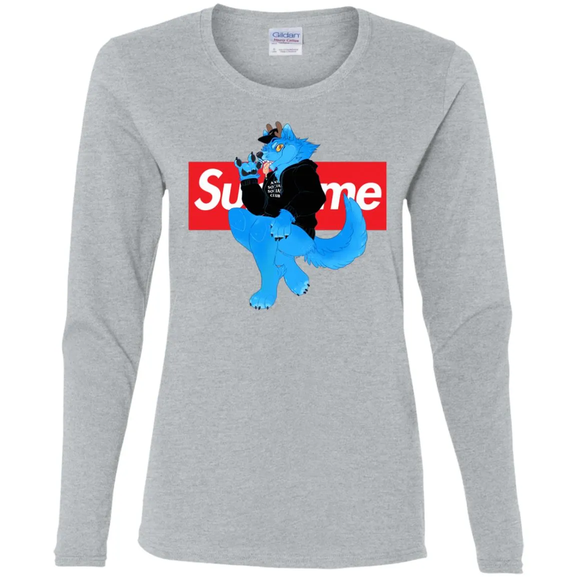 Supreme Woft T-shirt Women Long Sleeve Shirt