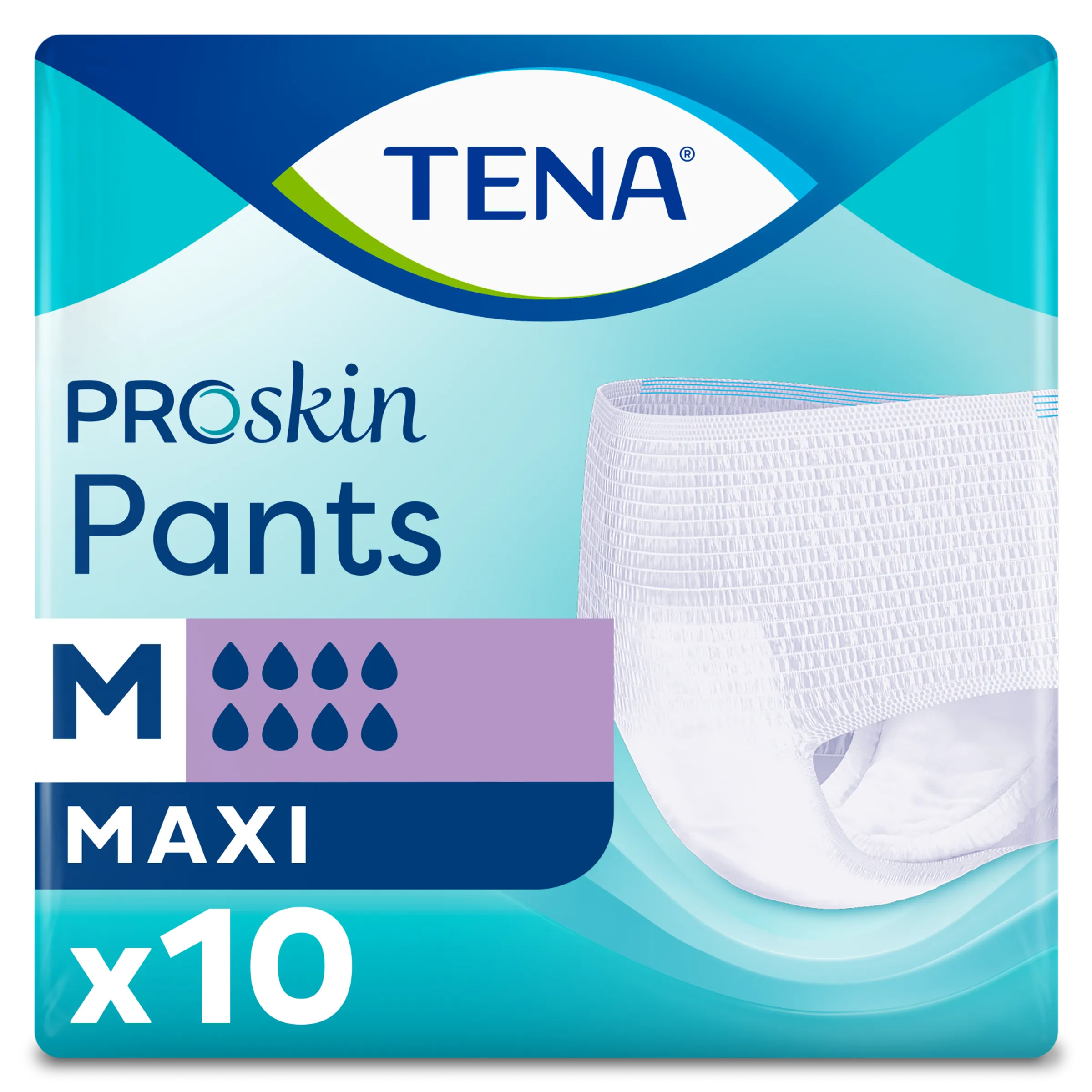 Tena Proskin Pants Maxi Medium 10 - Maximale Absorptie & Huidbescherming