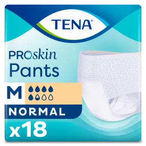 Tena Proskin Pants Normal Medium 18 | Comfortabele Incontinentiebroekjes | Dag & Nacht Bescherming