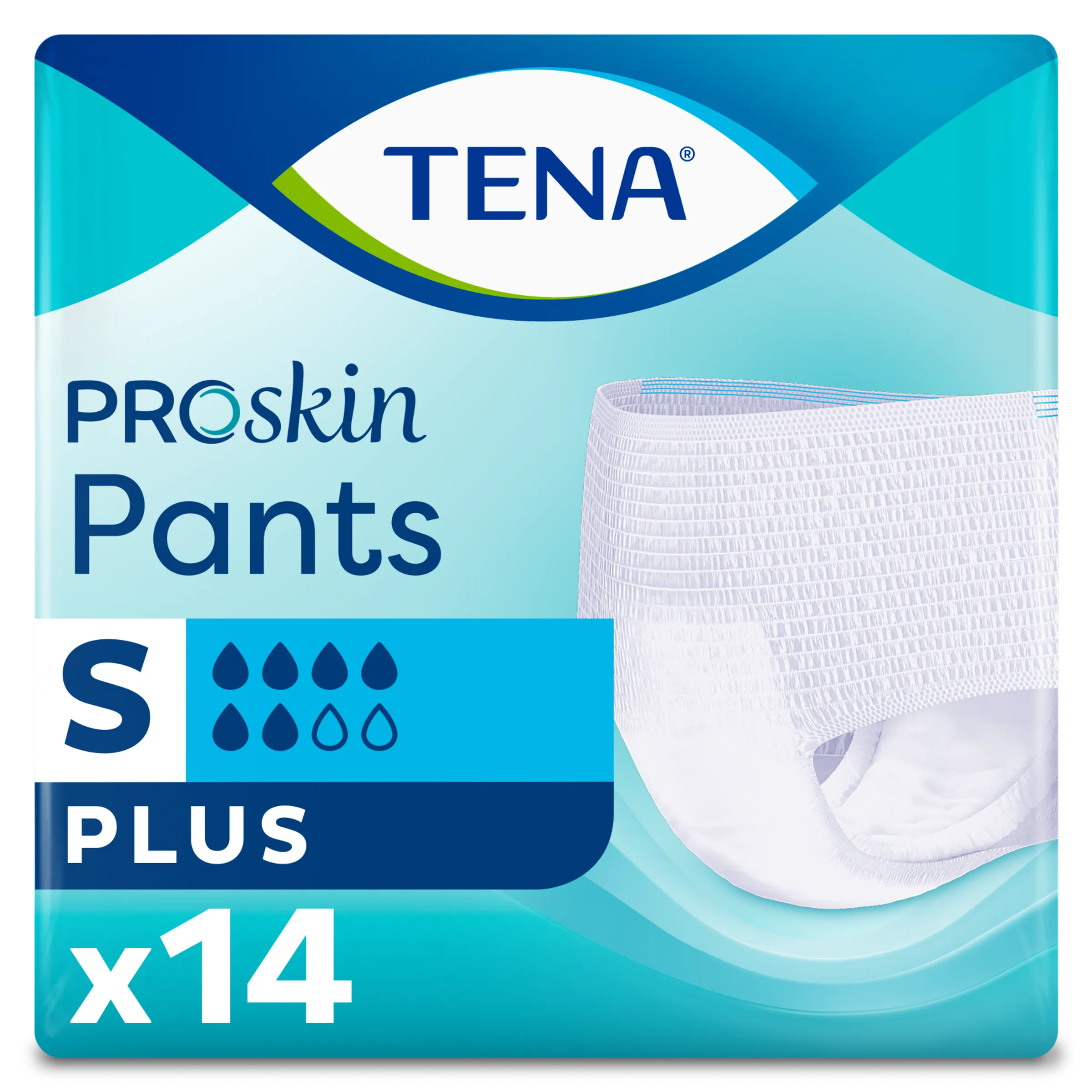 Tena Proskin Pants Plus Small 14 - Comfortabele incontinentiebroekjes voor dag en nacht