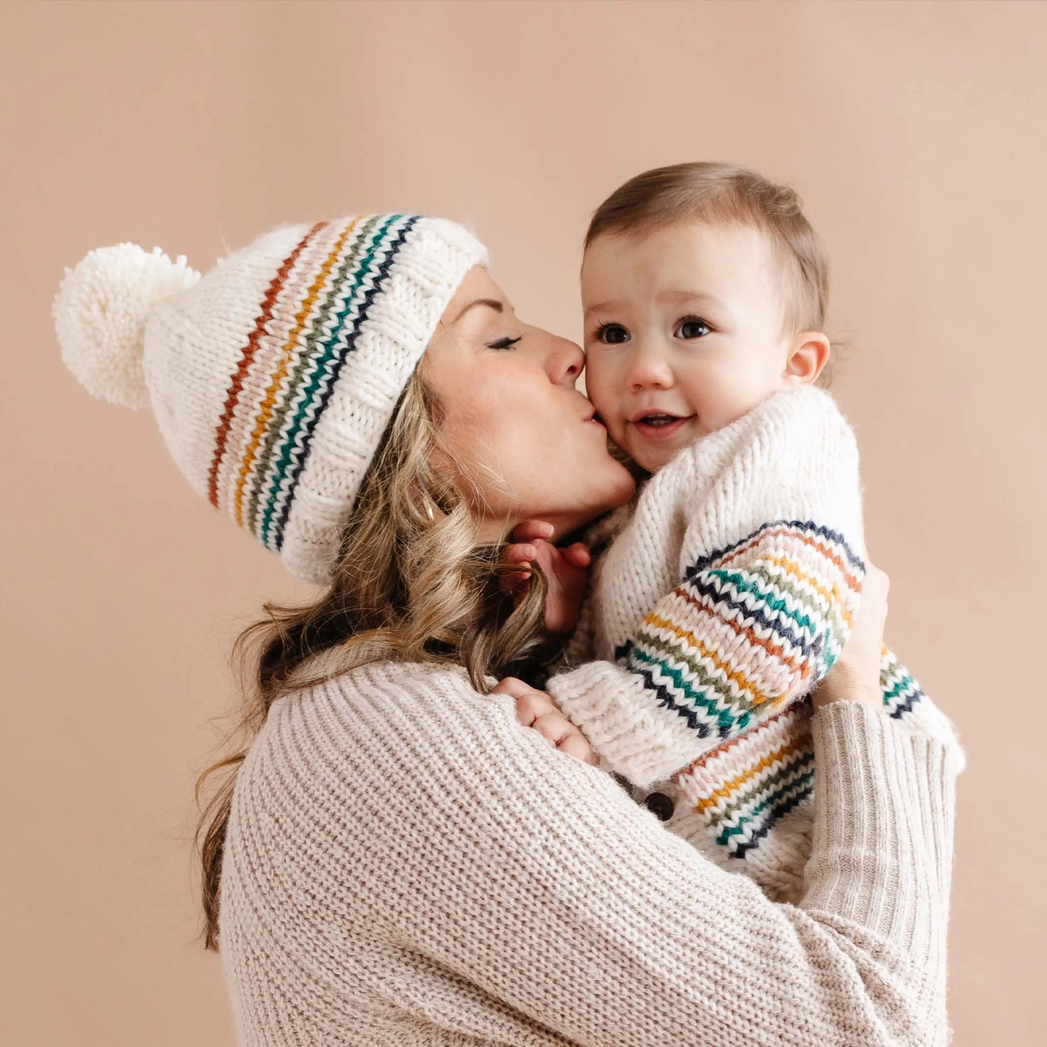 The Maxwell Knit Cardigan - Retro Stripe - KIDS