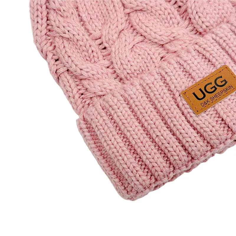 UGG Platinum PomPom Beanie