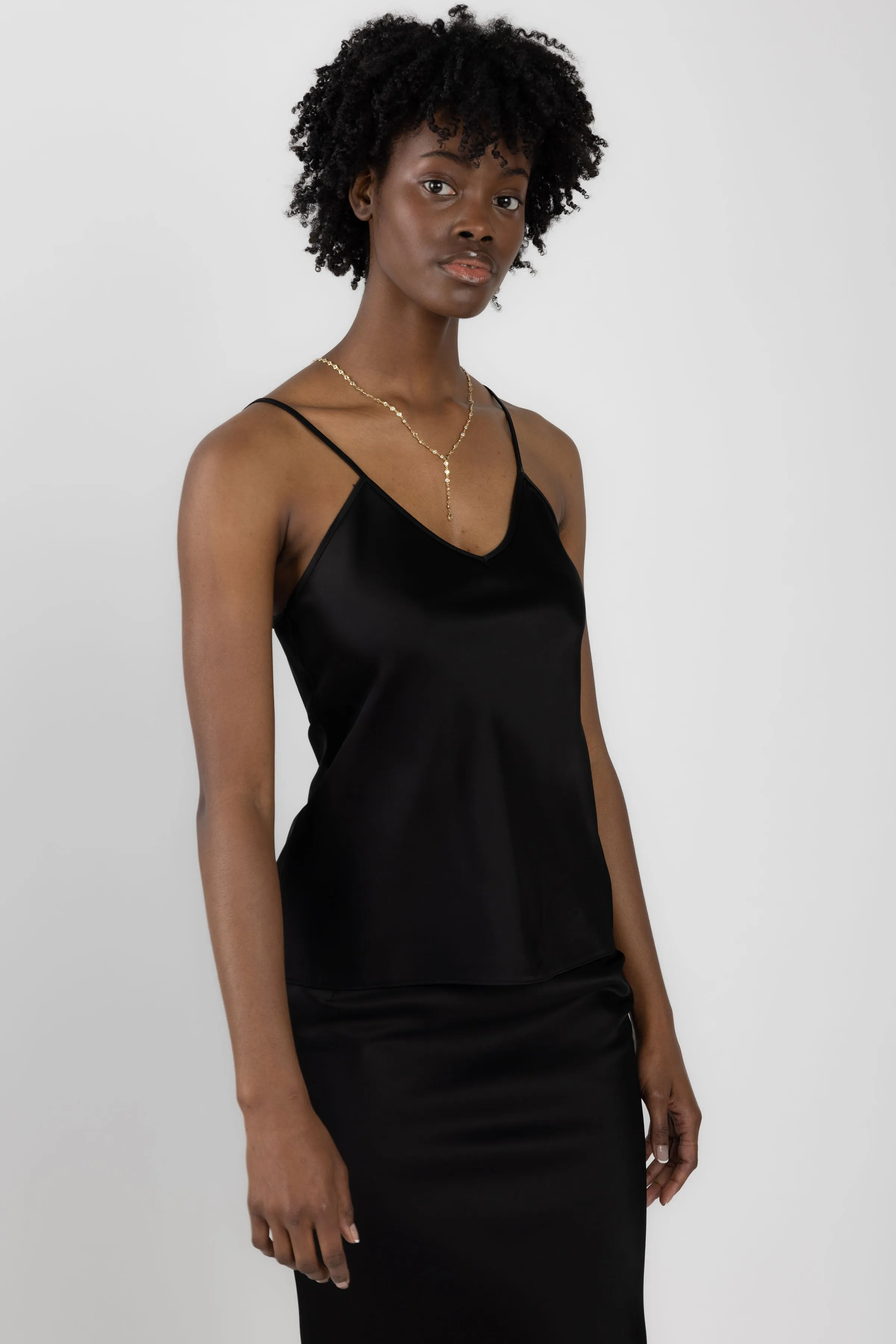 Viscose Camisole in Black