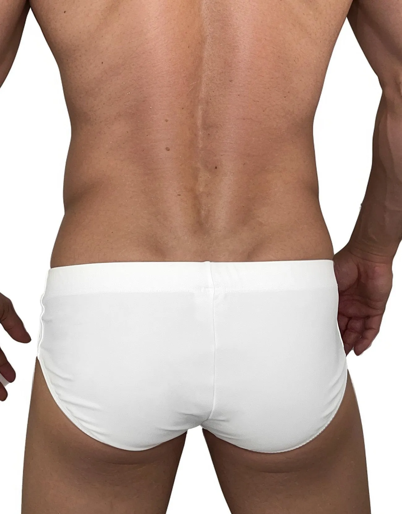 WildmanT Monster Cock Swim Brief White