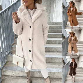 Women Regular Sleeve Fur winter Coat