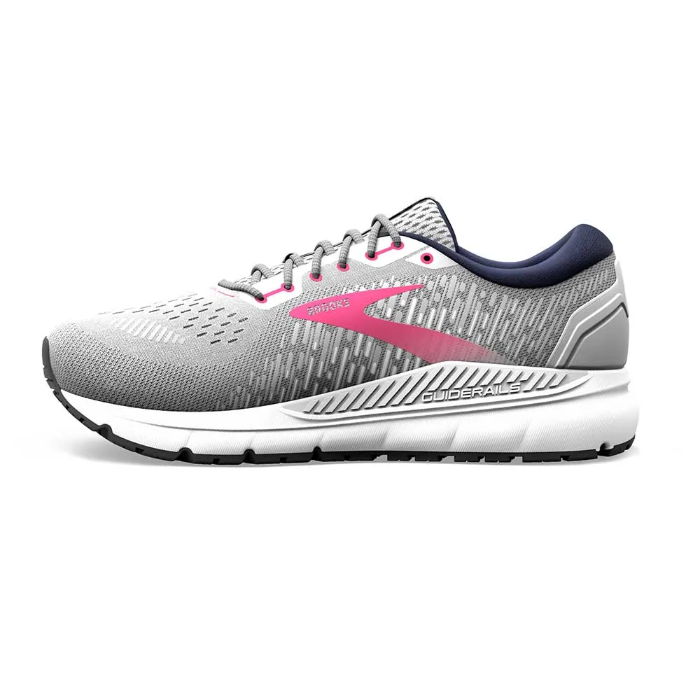 Women's Addiction GTS 15 Running Shoe - Oyster/Peacoat/Lilac Rose - Extra Wide (2E)