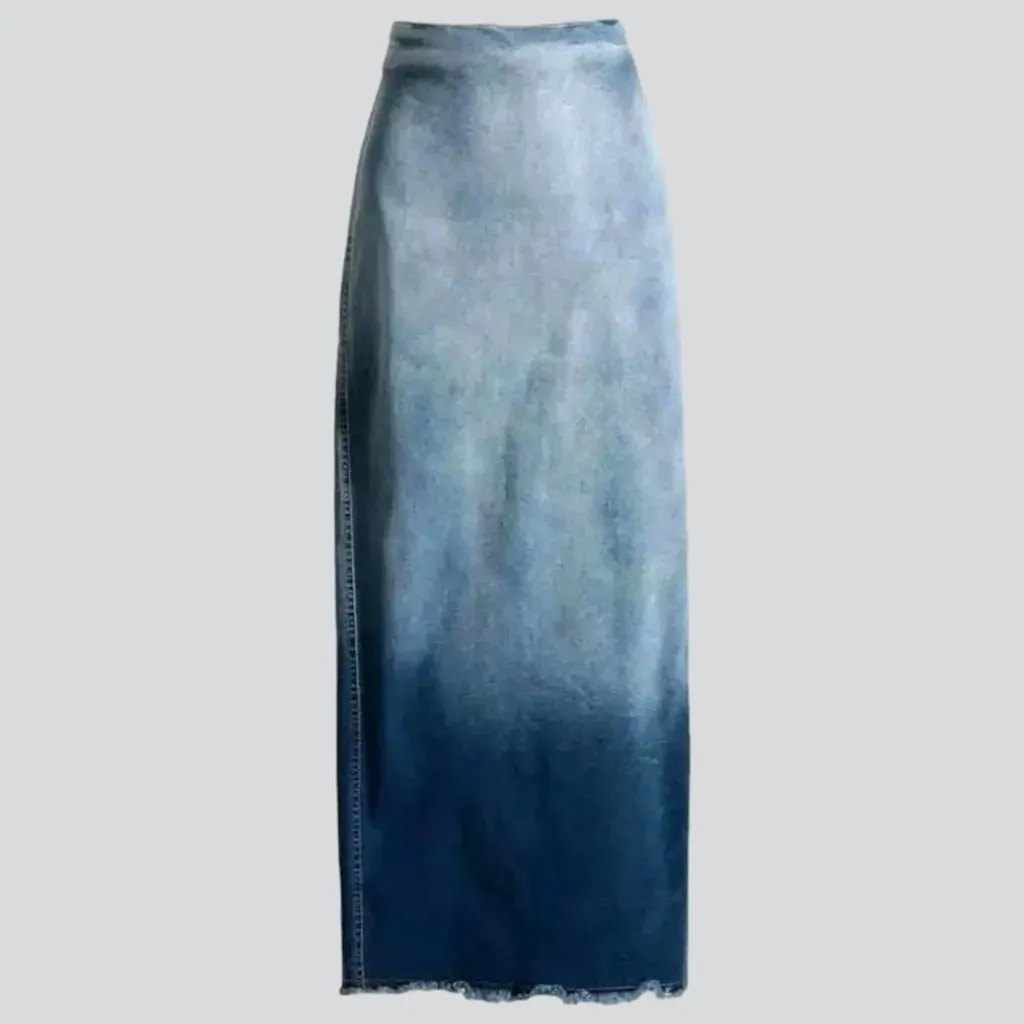 Y2k women's jeans skirt