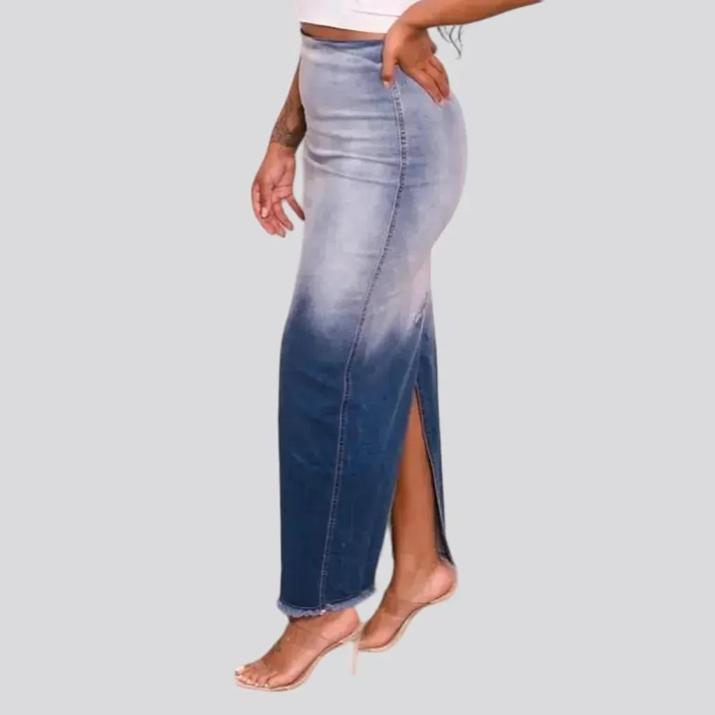 Y2k women's jeans skirt