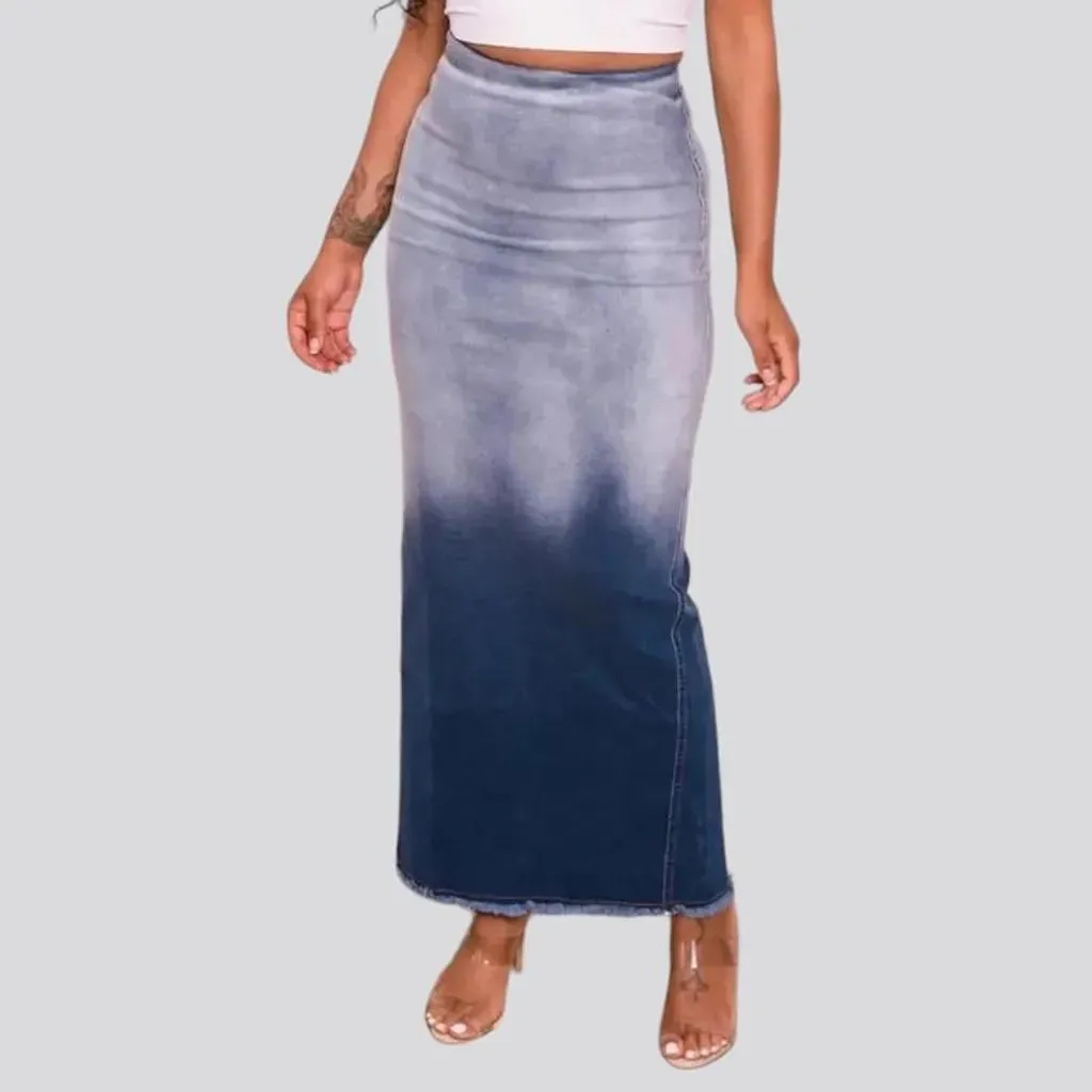 Y2k women's jeans skirt