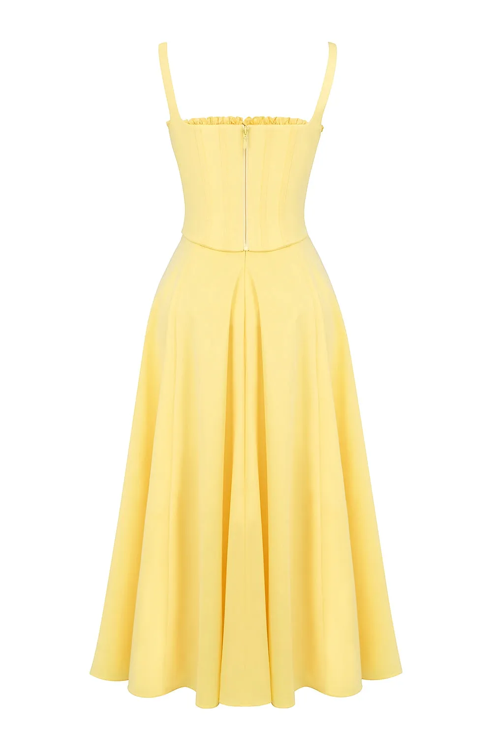 Zaya Sunshine Cotton Midi Sundress